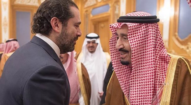 Lübnan Başbakanı Hariri Kral'ı havalimanında karşıladı
