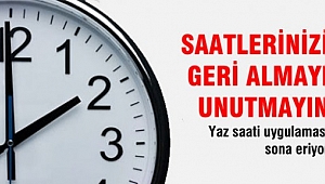 Türkiye ile Zaman Farkı Artıyor