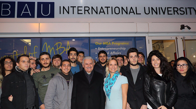 Yıldırım’dan BAU International D.C.'ye ziyaret
