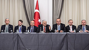 Yıldırım New York'ta Finans Temsilcileri İle