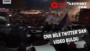 CNN Türkiye'de ki İsrail Protestosunu böyle verdi