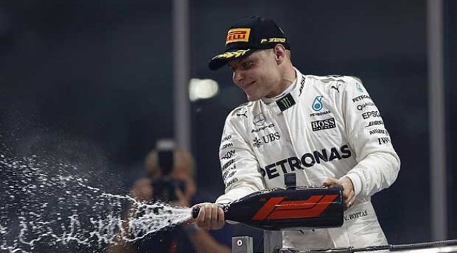 Formula 1'de sezonun son yarışını Bottas kazandı