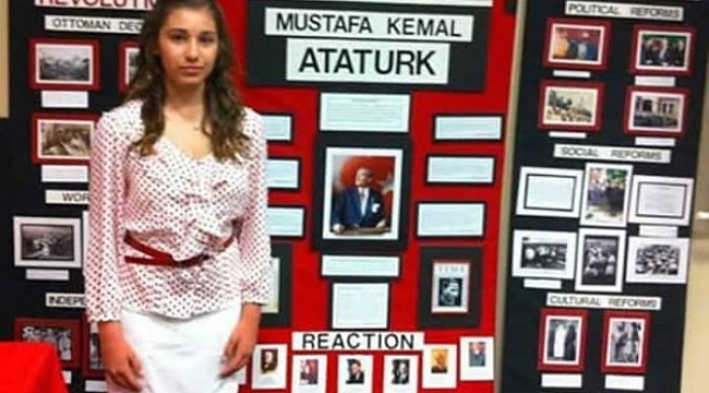 National History Day yarışmasında Alara Dinç