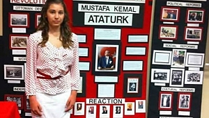 National History Day yarışmasında Alara Dinç