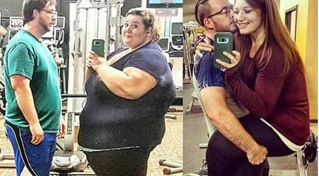 Obez Çift Birlikte 200 Kilo Verdi