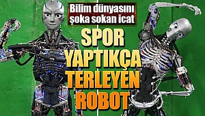 Spor Yaptıkça Terleyen Robot Yaptılar