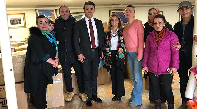Amerikalı Türkler'den Suriyeliler Yardım