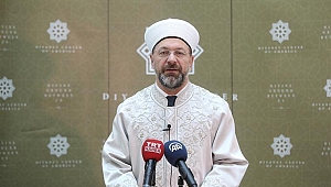 Diyanet İşleri Başkanı ABD'de Gazetecilerle