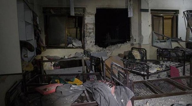 PYD/PKK'lı teröristler Azez'deki hastanelere saldırdı