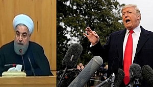 Ruhani'den Trump'ın mesajına sert tepki