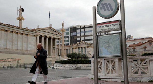 Yunanistan'da grev hakkı için grev