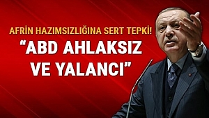 Erdoğan'dan ABD'ye: Be ahlaksız, be utanmaz