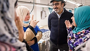Hamdi Ulukaya Mülteci Kampında