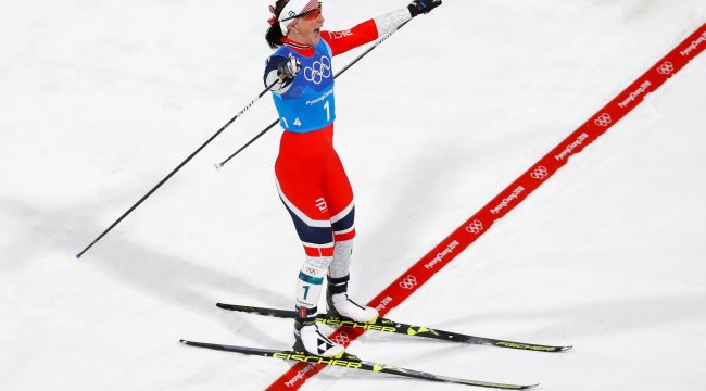 Marit Bjoergen Kış Olimpiyatları'nda en fazla madalya alan isim oldu