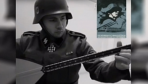 Nazi SS'lerin marşını bağlamayla çaldı