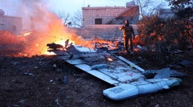 Suriye'de Muhalifler Rus Uçağı Düşürdü