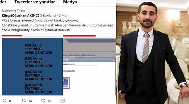 ABD'nin Hackerone Ödülü Türk Hackera