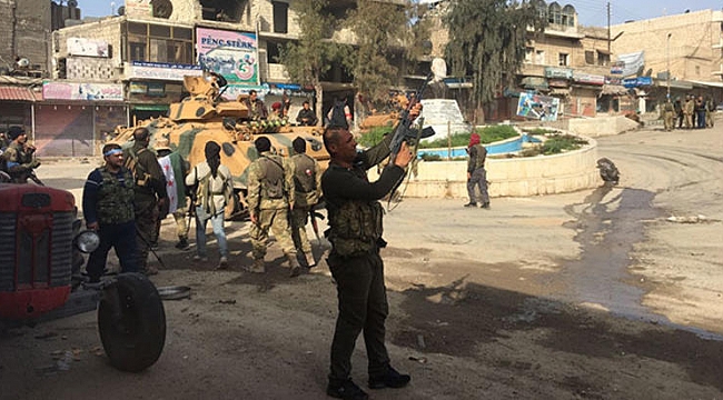 Afrin'de Kent Merkezi Ele Geçirildi