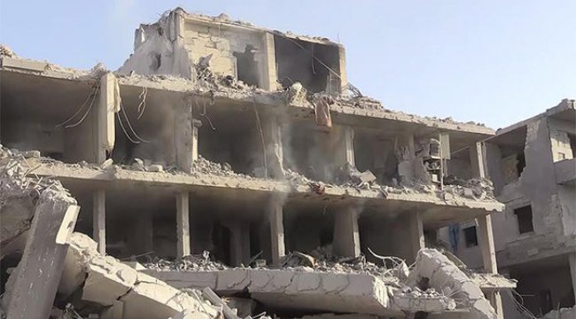 Afrin'de terör örgütünün tuzakladığı binada patlama: 11 ölü