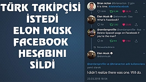 Elon Musk Türk Takipçisini Dinledi: Facebook'u Sildi