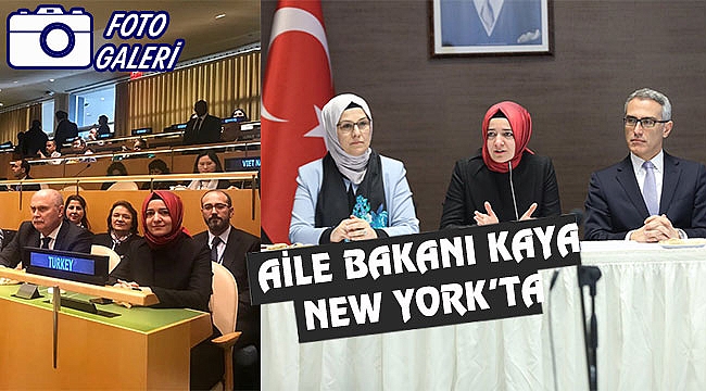 Fatma Betül Saya Kaya New York'ta