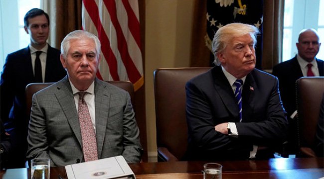 Tillerson kovuldu