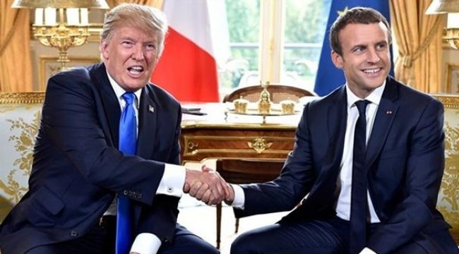 Trump'tan Macron'a 'Türkiye' mesajı