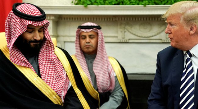 Trump ve Suudi Veliaht Prens, İran'ı hedefe koydu!