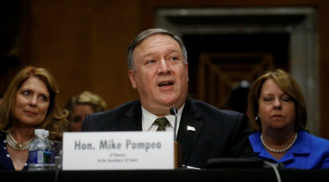 ABD'de Pompeo'nun dışişleri bakanlığına kılpayı ilk onay