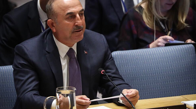 Bakan Çavuşoğlu New York'ta