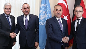 Bakan Mevlüt Çavuşoğlu'ndan ikili Temaslar