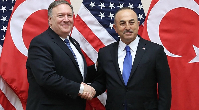 Çavuşoğlu Pompeo ile görüştü