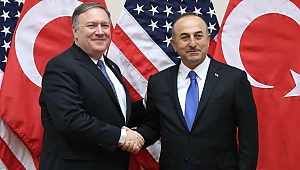 Çavuşoğlu Pompeo ile görüştü