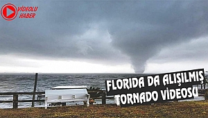 Florida da Kasırga Böyle Görüntülendi