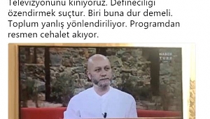 Habertürk'e Cinci Tepkisi