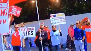 Los Angeles'ta Ermeniler Türklere Tosladı