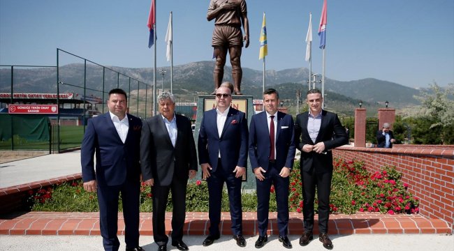 Lucescu Altınordu tesislerini ziyaret etti