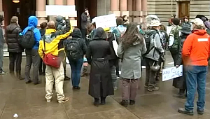 Polis Şiddeti Oregon'da Protesto Edildi