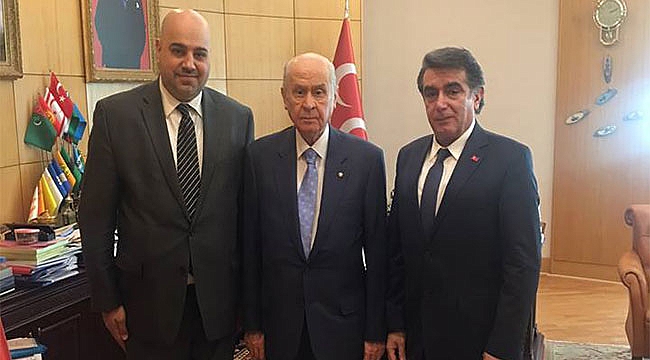 TADF Başkanı Atilla Pak Devlet Bahçeli ile Görüştü