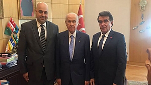 TADF Başkanı Atilla Pak Devlet Bahçeli ile Görüştü