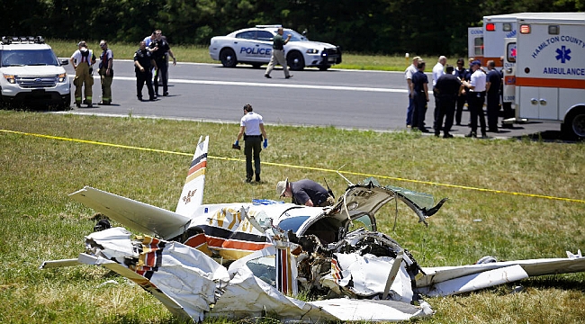 Tennessee'de Uçak Düştü Pilot Öldü
