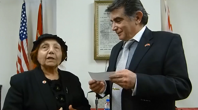 Türk Gününe İlk Bağış Şevkiye Teyzeden