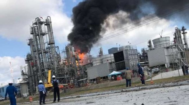 ABD'de kimyasal üretim yapan fabrikada patlama