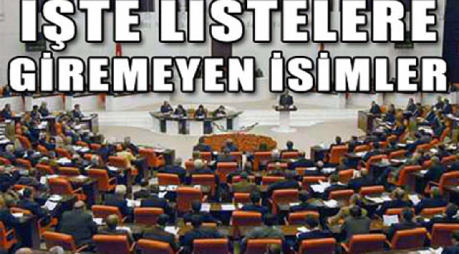 Bu Bürokratlar AKP Listesinde Yer Bulamadı