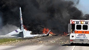 Georgia'da Askeri Uçak Düştü: 5 Ölü