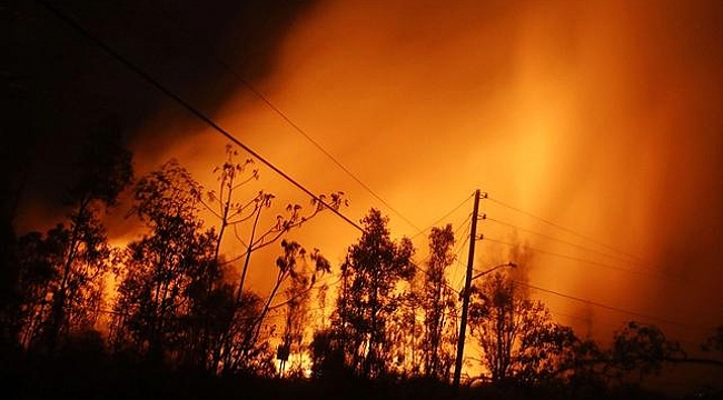 Kilauea Yanardağı yine patladı