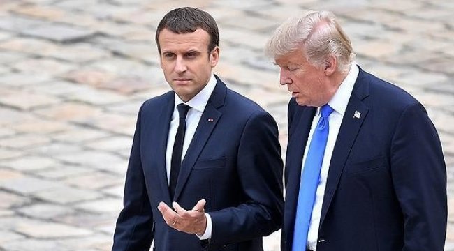 Macron: ABD'nin çekilmesi Rusya ve Çin'i güçlendirir