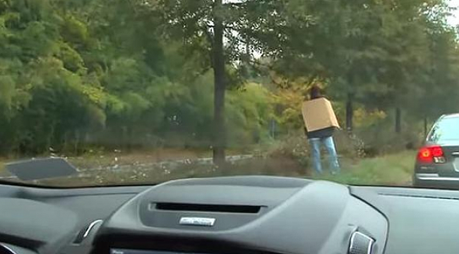 Maryland Polisi Evsiz Kılığına Girip Kontrol Yapıyor