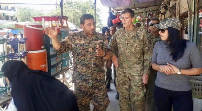 ABD'li General Votel Menbiç'te