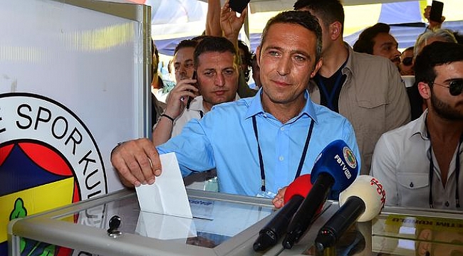 Fenerbahçe'nin 33. başkanı Ali Koç oldu